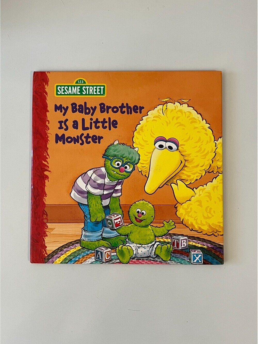 Children's Book Sesame Street Book My Baby Brother is a Little Monster 2011